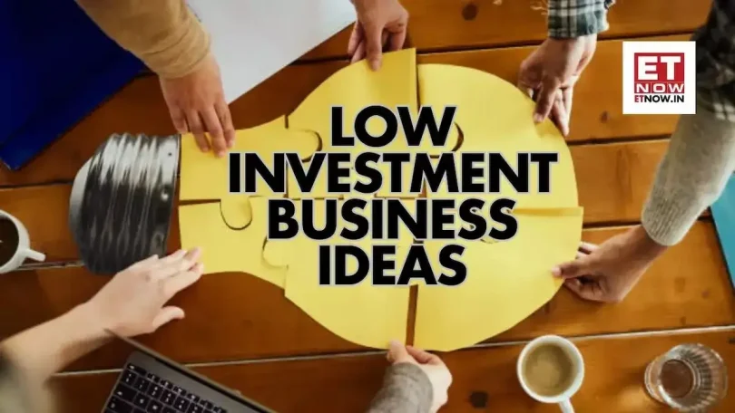 low investment business ideas